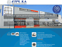 Tablet Screenshot of etpl.ch